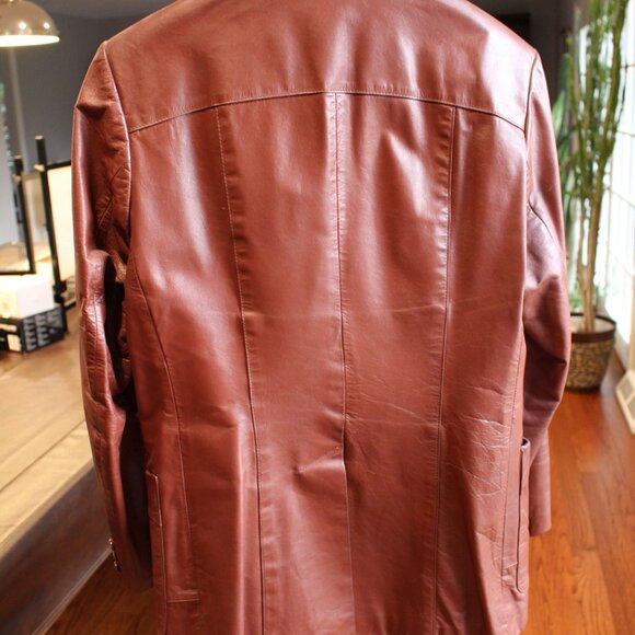 BERMAN MANS LEATHER JACKET - Picture 3 of 3
